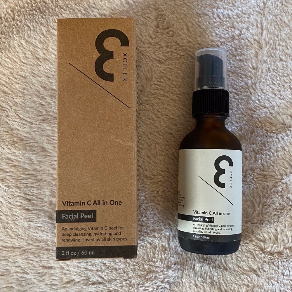 NEW Xceler8 Vitamin C Facial Peel